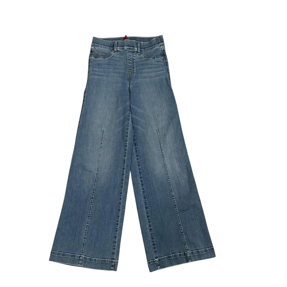 Classic Blue Wide-Leg Women Jeans